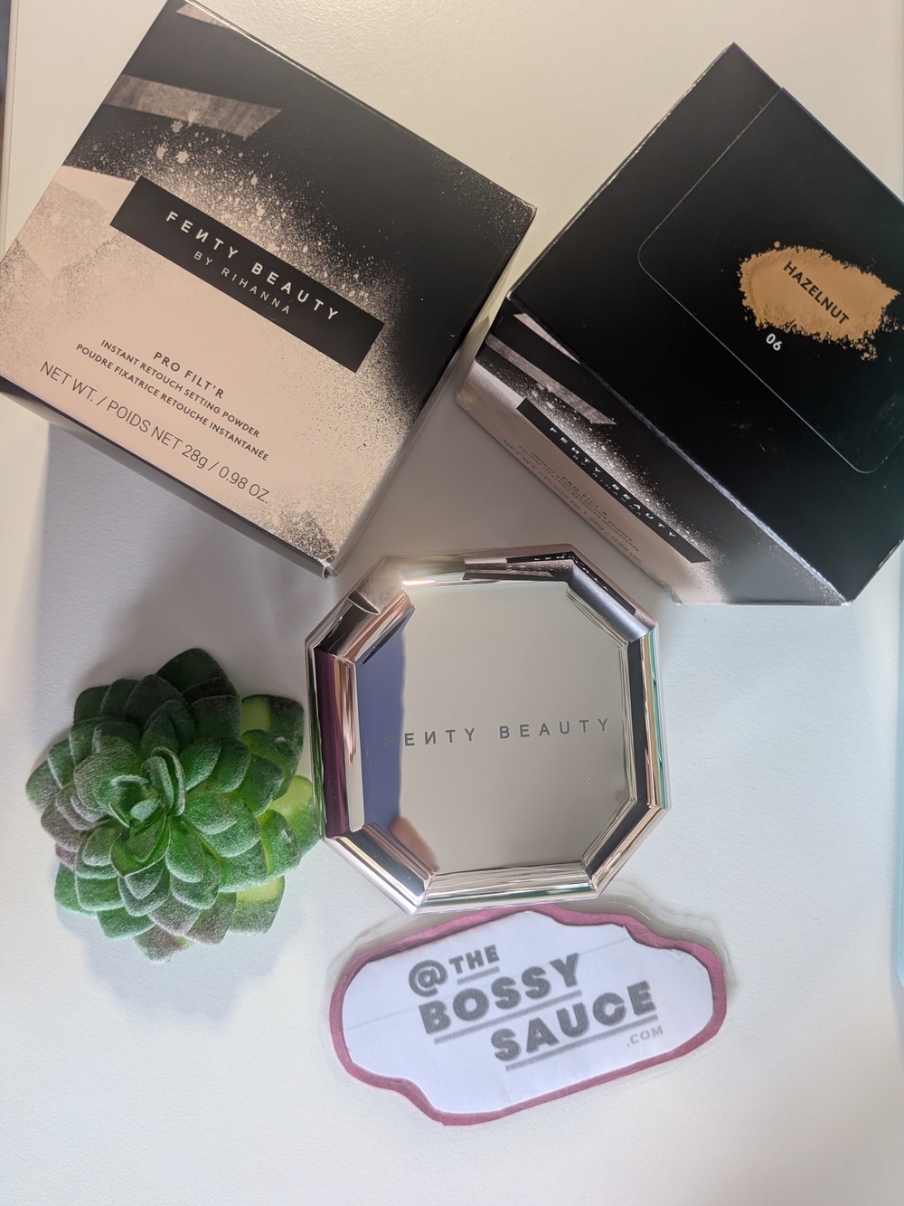 🌸 Fenty Beauty Pro Filt’r Setting Powder Full Size in Shade Hazelnut 06 NWT